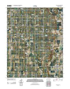 Douglass Kansas Historical topographic map, 1:24000 scale, 7.5 X 7.5 Minute, Year 2012