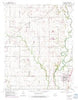 Douglass Kansas Historical topographic map, 1:24000 scale, 7.5 X 7.5 Minute, Year 1955