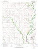 Douglass Kansas Historical topographic map, 1:24000 scale, 7.5 X 7.5 Minute, Year 1955