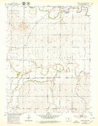 Downs South Kansas Historical topographic map, 1:24000 scale, 7.5 X 7.5 Minute, Year 1953