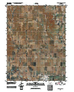 Downs North Kansas Historical topographic map, 1:24000 scale, 7.5 X 7.5 Minute, Year 2009