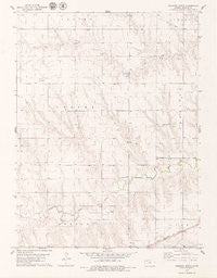 Dresden North Kansas Historical topographic map, 1:24000 scale, 7.5 X 7.5 Minute, Year 1978