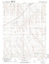 Dresden South Kansas Historical topographic map, 1:24000 scale, 7.5 X 7.5 Minute, Year 1978