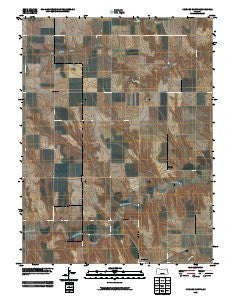 Dresden North Kansas Historical topographic map, 1:24000 scale, 7.5 X 7.5 Minute, Year 2009