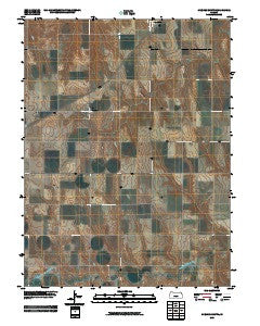 Dresden South Kansas Historical topographic map, 1:24000 scale, 7.5 X 7.5 Minute, Year 2009