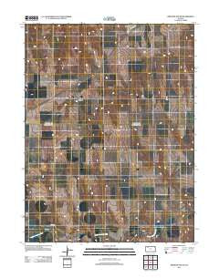 Dresden South Kansas Historical topographic map, 1:24000 scale, 7.5 X 7.5 Minute, Year 2012