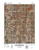 Dubuque Kansas Historical topographic map, 1:24000 scale, 7.5 X 7.5 Minute, Year 2012