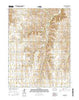 Dubuque Kansas Current topographic map, 1:24000 scale, 7.5 X 7.5 Minute, Year 2015