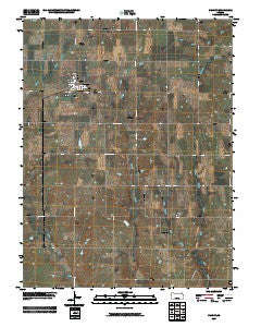 Dwight Kansas Historical topographic map, 1:24000 scale, 7.5 X 7.5 Minute, Year 2009