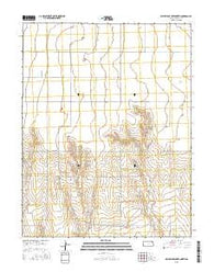 East Bridge Creek North Kansas Current topographic map, 1:24000 scale, 7.5 X 7.5 Minute, Year 2015
