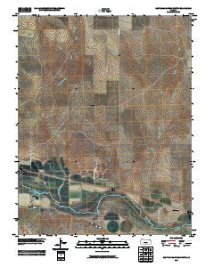 East Bridge Creek South Kansas Historical topographic map, 1:24000 scale, 7.5 X 7.5 Minute, Year 2010