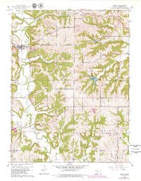Easton Kansas Historical topographic map, 1:24000 scale, 7.5 X 7.5 Minute, Year 1961