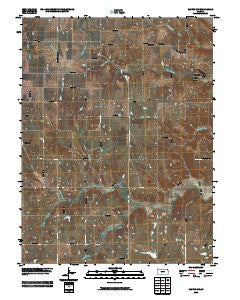 Easton SW Kansas Historical topographic map, 1:24000 scale, 7.5 X 7.5 Minute, Year 2009