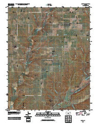 Eaton Kansas Historical topographic map, 1:24000 scale, 7.5 X 7.5 Minute, Year 2010