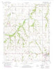 Edgerton Kansas Historical topographic map, 1:24000 scale, 7.5 X 7.5 Minute, Year 1956