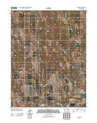 Edmond Kansas Historical topographic map, 1:24000 scale, 7.5 X 7.5 Minute, Year 2012