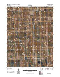 Edmond NW Kansas Historical topographic map, 1:24000 scale, 7.5 X 7.5 Minute, Year 2012