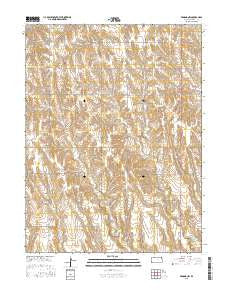 Edmond NW Kansas Current topographic map, 1:24000 scale, 7.5 X 7.5 Minute, Year 2015