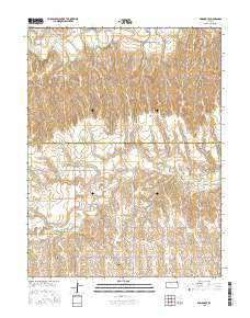 Edmond SE Kansas Current topographic map, 1:24000 scale, 7.5 X 7.5 Minute, Year 2015