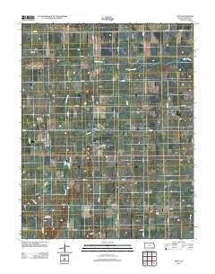 Edna Kansas Historical topographic map, 1:24000 scale, 7.5 X 7.5 Minute, Year 2012