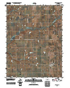 Effingham Kansas Historical topographic map, 1:24000 scale, 7.5 X 7.5 Minute, Year 2009