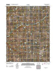 Effingham Kansas Historical topographic map, 1:24000 scale, 7.5 X 7.5 Minute, Year 2012