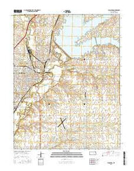 El Dorado Kansas Current topographic map, 1:24000 scale, 7.5 X 7.5 Minute, Year 2015