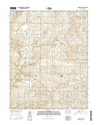 El Dorado NW Kansas Current topographic map, 1:24000 scale, 7.5 X 7.5 Minute, Year 2015
