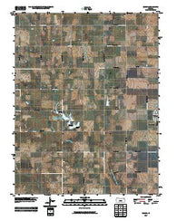 Elbing Kansas Historical topographic map, 1:24000 scale, 7.5 X 7.5 Minute, Year 2009