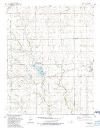Elbing Kansas Historical topographic map, 1:24000 scale, 7.5 X 7.5 Minute, Year 1989