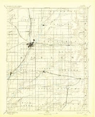 Eldorado Kansas Historical topographic map, 1:125000 scale, 30 X 30 Minute, Year 1888