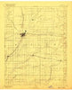 Eldorado Kansas Historical topographic map, 1:125000 scale, 30 X 30 Minute, Year 1888
