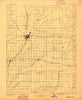 Eldorado Kansas Historical topographic map, 1:125000 scale, 30 X 30 Minute, Year 1888