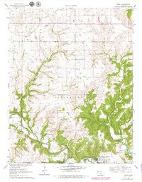 Elgin Kansas Historical topographic map, 1:24000 scale, 7.5 X 7.5 Minute, Year 1962