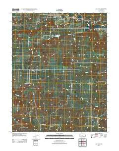 Elk Falls Kansas Historical topographic map, 1:24000 scale, 7.5 X 7.5 Minute, Year 2012