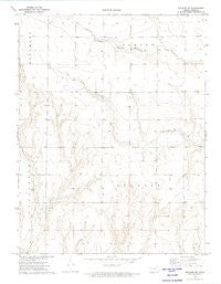 Elkader NW Kansas Historical topographic map, 1:24000 scale, 7.5 X 7.5 Minute, Year 1972