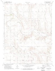 Elkader SW Kansas Historical topographic map, 1:24000 scale, 7.5 X 7.5 Minute, Year 1974