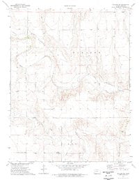 Elkader SW Kansas Historical topographic map, 1:24000 scale, 7.5 X 7.5 Minute, Year 1974