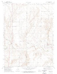 Elkader Kansas Historical topographic map, 1:24000 scale, 7.5 X 7.5 Minute, Year 1974