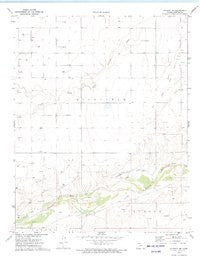 Elkhart NE Kansas Historical topographic map, 1:24000 scale, 7.5 X 7.5 Minute, Year 1973
