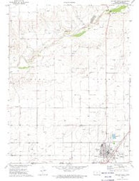 Elkhart North Kansas Historical topographic map, 1:24000 scale, 7.5 X 7.5 Minute, Year 1973