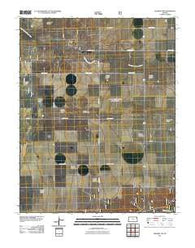 Elkhart NW Kansas Historical topographic map, 1:24000 scale, 7.5 X 7.5 Minute, Year 2011