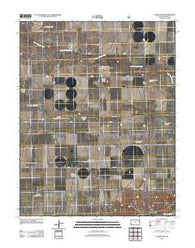 Elkhart NW Kansas Historical topographic map, 1:24000 scale, 7.5 X 7.5 Minute, Year 2012