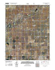 Elkhart North Kansas Historical topographic map, 1:24000 scale, 7.5 X 7.5 Minute, Year 2011