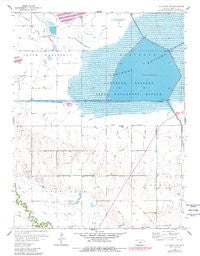 Ellinwood NW Kansas Historical topographic map, 1:24000 scale, 7.5 X 7.5 Minute, Year 1956