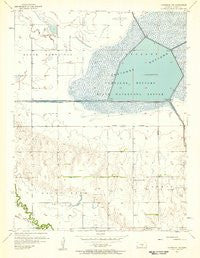 Ellinwood NW Kansas Historical topographic map, 1:24000 scale, 7.5 X 7.5 Minute, Year 1956