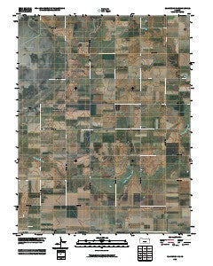 Ellinwood NE Kansas Historical topographic map, 1:24000 scale, 7.5 X 7.5 Minute, Year 2009