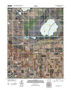 Ellinwood NW Kansas Historical topographic map, 1:24000 scale, 7.5 X 7.5 Minute, Year 2012