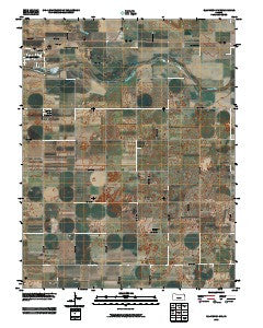 Ellinwood SW Kansas Historical topographic map, 1:24000 scale, 7.5 X 7.5 Minute, Year 2009