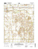 Ellinwood SW Kansas Current topographic map, 1:24000 scale, 7.5 X 7.5 Minute, Year 2015
